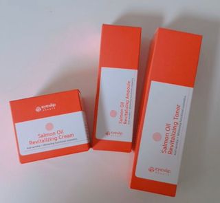 아이앤립 / EYENLIP 아이앤립 연어오일 리바이탈라이징 토너+앰플+크림 3종 세트 — 5점을 준 리뷰어가 2021년 5월 올린 사용 사진