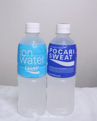 [동아오츠카] 포카리스웨트  500ml PET + 이온워터 500ml PET — 5점을 준 리뷰어가 2025년 7월 올린 사용 사진