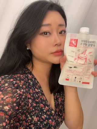 클린24시간 1BOX(5포) + 전용보틀(500ml) — 5점을 준 리뷰어가 2023년 7월 올린 사용 사진