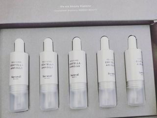 세렌디뷰티 리바이빙 센텔라 앰플 — 5점을 준 리뷰어가 2021년 9월 올린 사용 사진