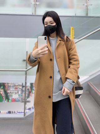MAPLESYRUPFACTORY 메이플 피그먼트 맨투맨 8.COL — 4.5점을 준 리뷰어가 2022년 12월 올린 사용 사진