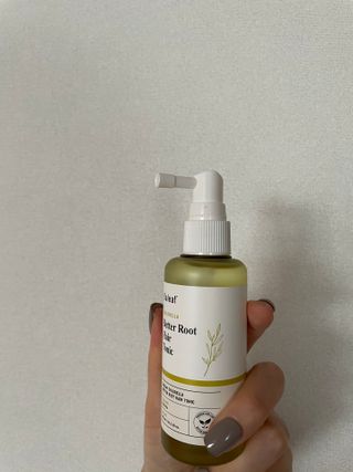 달리프 클로렐라 베러 루트 헤어토닉 100ml — 4점을 준 리뷰어가 2021년 5월 올린 사용 사진