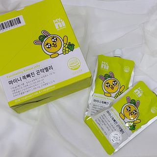 일동제약 마이니 마이니 쏙빠진 곤약젤리 — 5점을 준 리뷰어가 2021년 2월 올린 사용 사진