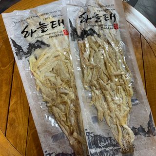 [오늘바스켓] 용대리 손질하늘태 130g — 5점을 준 리뷰어가 2021년 5월 올린 사용 사진
