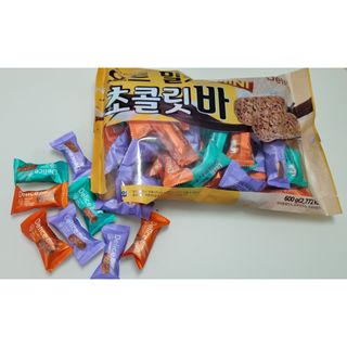 델리스 오트 밀키 초콜릿 바 — 5점을 준 리뷰어가 2022년 4월 올린 사용 사진