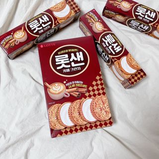 롯데제과 롯샌 카페크런치 — 5점을 준 리뷰어가 2021년 10월 올린 사용 사진