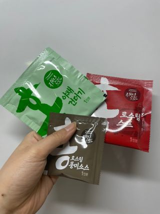 [풀무원] 자연은맛있다 정면, 백면, 홍면  세트 — 5점을 준 리뷰어가 2021년 4월 올린 사용 사진