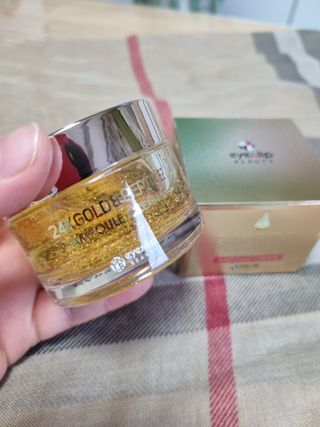 아이앤립 / EYENLIP 아이앤립 24K 골드 N 펩타이드 앰플 크림 — 5점을 준 리뷰어가 2021년 3월 올린 사용 사진