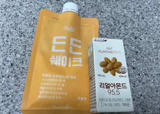 [덜다] 든든 식물성 단백질 쉐이크 40g X 7입 (곡물/딸기) — 5점을 준 리뷰어가 2023년 8월 올린 사용 사진