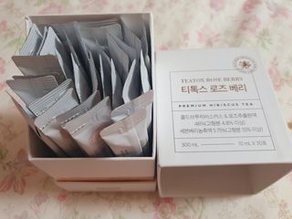 세렌디뷰티_이너뷰티 티톡스 로즈 베리 — 5점을 준 리뷰어가 2021년 3월 올린 사용 사진