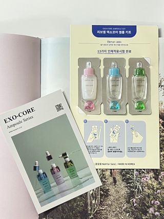 나우 [리브엠] 123억개 엑소좀으로 채운 눈부신 광채, 엑소코어 화이트닝 텐션 앰플 — 5점을 준 리뷰어가 2023년 9월 올린 사용 사진