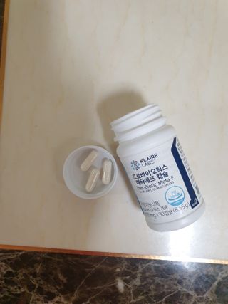 [Dr.PNT] 닥터피엔티 클레어랩스 프로바이오틱스 메타에프 [1개월분] — 5점을 준 리뷰어가 2022년 9월 올린 사용 사진
