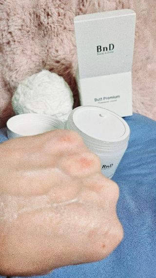 비엔디 2NOW[한글]BnD 바디 주름개선 엉덩이크림 — 5점을 준 리뷰어가 2024년 12월 올린 사용 사진