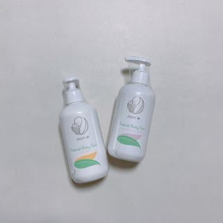 mom e 맘이 내추럴 베이비 케어 샴푸앤바스+로션 — 5점을 준 리뷰어가 2021년 1월 올린 사용 사진