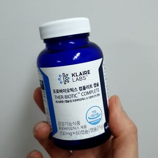 닥터피엔티 [Dr.PNT] 프로바이오틱스 컴플리트 캡슐 / 2개월분 — 5점을 준 리뷰어가 2023년 1월 올린 사용 사진