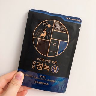 광동생활건강 [광동] 바르게 만든 녹용, 광동정녹청 — 5점을 준 리뷰어가 2021년 11월 올린 사용 사진