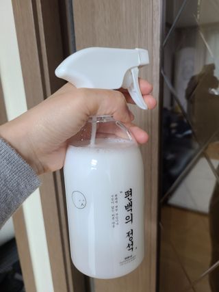 편백의정석 편백의 정석, 피톤치드스프레이 살균 천연 탈취제 집먼지 진드기 이불 침대 매트리스 새집중후군 천연 살균제 — 4점을 준 리뷰어가 2021년 3월 올린 사용 사진