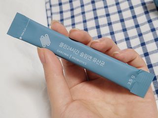 클린24시간 슬림앤유산균 1박스 (3.5g X 15포) — 5점을 준 리뷰어가 2022년 11월 올린 사용 사진