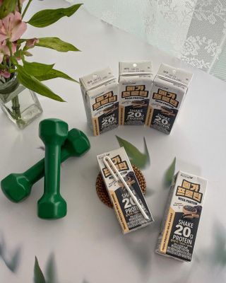 바디랩 프로틴음료 단백질쉐이크 메가프로틴 — 4점을 준 리뷰어가 2022년 4월 올린 사용 사진