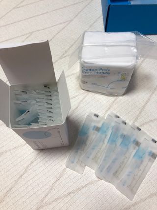 설랩수앤슈, 직접 만들어 쓰는 아기 물티슈 — 5점을 준 리뷰어가 2021년 7월 올린 사용 사진