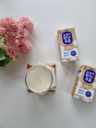 소화가 잘되는 우유 국산 5곡 미숫가루 — 5점을 준 리뷰어가 2021년 9월 올린 사용 사진