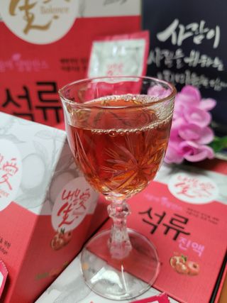 서울약사신협_내몸애생발란스석류_70ml x 30포 — 5점을 준 리뷰어가 2021년 8월 올린 사용 사진