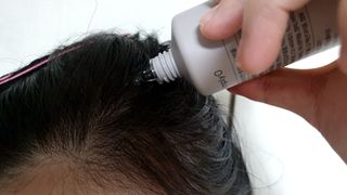 심플리오 비오틴 탈모케어 솔루션 3종 샴푸500ml+앰플100ml+워터 트리트먼트 250ml — 4점을 준 리뷰어가 2022년 7월 올린 사용 사진