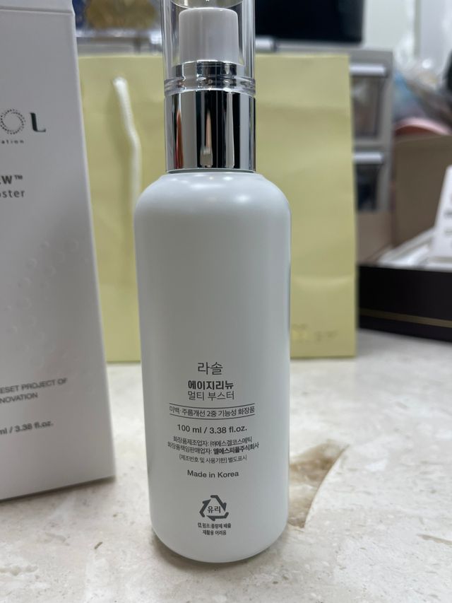 라솔 에이지 리뉴 멀티 부스터 리뷰 사진