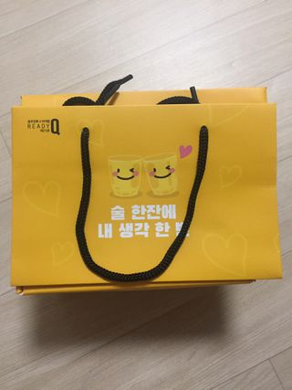 발그레 소주잔 증정, 숙취해소 레디큐 스페셜 에디션 — 5점을 준 리뷰어가 2021년 2월 올린 사용 사진
