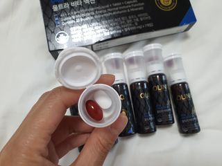 올리닉 울트라비타액션 — 5점을 준 리뷰어가 2021년 8월 올린 사용 사진