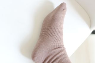 [사이즈가 있는 양말 필로이] 남/여 골지 발목 양말 4족 세트 남【S, M, L, XL】여【S, M, L】_컬러 랜덤 — 4.5점을 준 리뷰어가 2022년 6월 올린 사용 사진