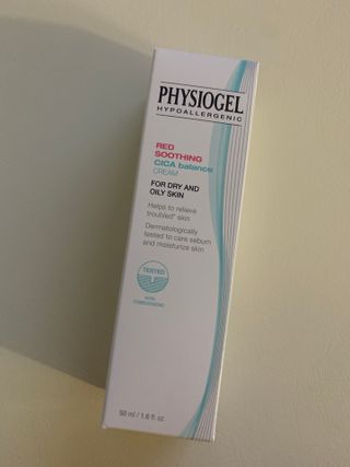 피지오겔 레드수딩 시카밸런스 크림 50ml — 5점을 준 리뷰어가 2022년 4월 올린 사용 사진