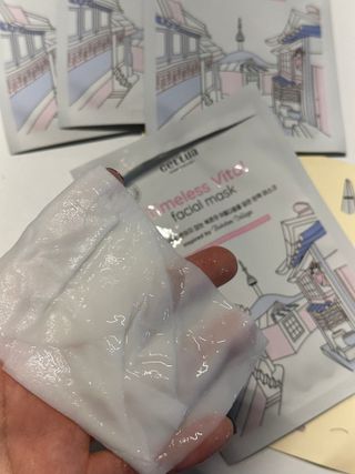 세뚜아(Cettua) 나우[세뚜아] 타임리스 바이탈 페이셜 마스크팩  Cettua Timeless  Vital Mask 4매 — 5점을 준 리뷰어가 2024년 2월 올린 사용 사진