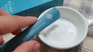 클린24시간 슬림앤유산균 1박스 (3.5g X 15포) — 4점을 준 리뷰어가 2022년 11월 올린 사용 사진