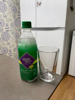 몽베스트 Montbest with Sparkling water Lemon OR Lime 20병(랜덤) — 5점을 준 리뷰어가 2021년 10월 올린 사용 사진