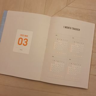 리훈 2022년 아이라이크 다이어리 — 5점을 준 리뷰어가 2021년 10월 올린 사용 사진
