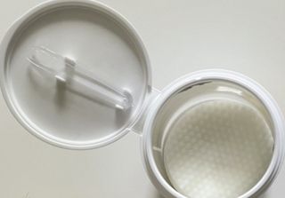랑벨 비타 에너지 잡티 앰플 패드 65매 (투명하고 밝은 얼굴 광채패드) — 4점을 준 리뷰어가 2022년 6월 올린 사용 사진