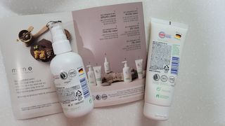 mom e 맘이 내추럴 베이비 케어 크림+바디오일 — 4.5점을 준 리뷰어가 2021년 1월 올린 사용 사진