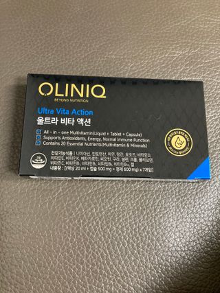 올리닉 울트라비타액션 — 5점을 준 리뷰어가 2021년 12월 올린 사용 사진