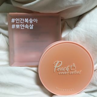[블랙루즈] 피치 커버 벨벳 쿠션 2종 중 택1 — 5점을 준 리뷰어가 2020년 12월 올린 사용 사진