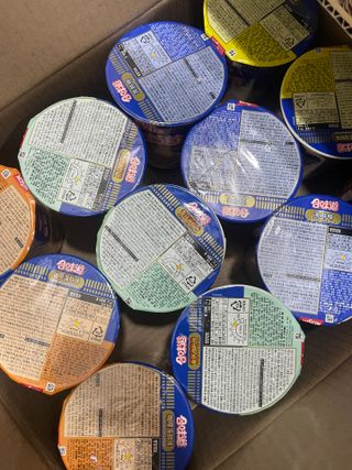 NISSIN 닛신 컵누들  4종 - 씨푸드오리지날, 씨푸드 스파이시, 씨푸드 커리, 씨푸드 XO소스 — 5점을 준 리뷰어가 2023년 1월 올린 사용 사진