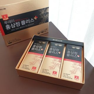 서울약사신협_투데이홍삼정플러스스틱_10g x 30포 — 5점을 준 리뷰어가 2021년 7월 올린 사용 사진