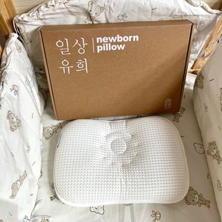 일상유희 newborn 뉴본필로우 아기두상관리베개 — 5점을 준 리뷰어가 2023년 1월 올린 사용 사진