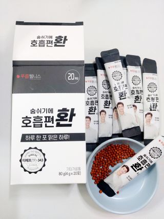 [푸름웰니스] 부아메라 프로폴리스 도라지 호흡편환 20포 — 5점을 준 리뷰어가 2021년 12월 올린 사용 사진