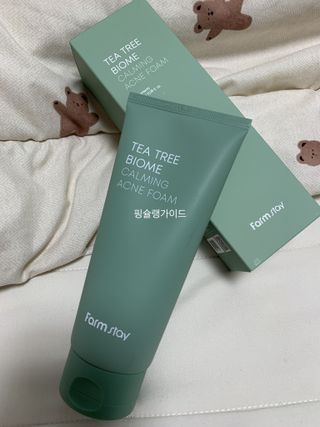 팜스테이 티트리 바이옴 카밍 아크네 폼 — 5점을 준 리뷰어가 2022년 3월 올린 사용 사진