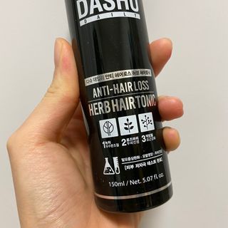 다슈코리아 다슈 데일리 안티 헤어로스 허브 헤어토닉 150ml — 5점을 준 리뷰어가 2021년 2월 올린 사용 사진