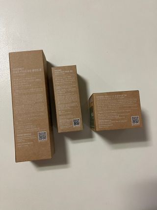 마리엔메이 센서티브 수딩 젤 크림 + 어성초 티트리 추출물 세럼 + 어성초 티트리 모공 클렌징 폼 — 5점을 준 리뷰어가 2021년 9월 올린 사용 사진