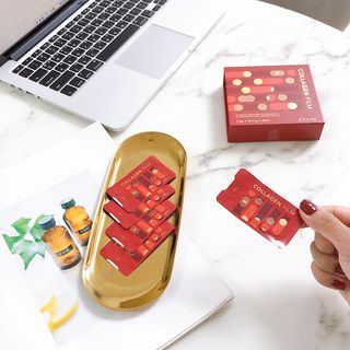 프리마인 귀족의 콜라겐, 92배 흡수율. 럭셔리 프리미엄 CH.V콜라겐필름 30매 — 4.5점을 준 리뷰어가 2021년 9월 올린 사용 사진