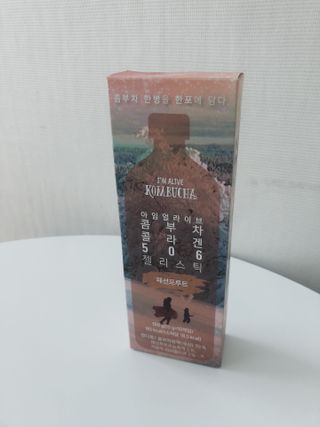 엘리샤코이 아임얼라이브 콤부차 콜라겐 506 스틱젤리 패션프루트 — 5점을 준 리뷰어가 2021년 6월 올린 사용 사진