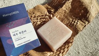 제주인디 제주 푸른바 카멜리아 컨디셔너 — 4점을 준 리뷰어가 2022년 1월 올린 사용 사진